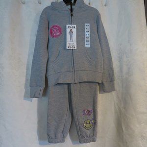 NWT Butter 2-pc sweats girl's XS 3/4